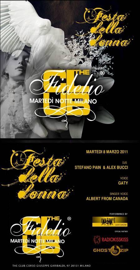 FESTA DELLA DONNA THECLUB MILANO